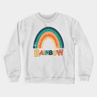 Vintage Rainbow Crewneck Sweatshirt